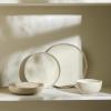 imageStone Lain Mirella 32Piece Dinnerware Set Stoneware Borosilicate Glass BeigeBeige