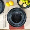 imageStone Lain Mirella 32Piece Dinnerware Set Stoneware Borosilicate Glass BeigeBlue