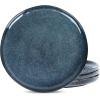 imageStone Lain Mirella 32Piece Dinnerware Set Stoneware Borosilicate Glass BeigeBlue