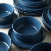 imageEarth ampamp Clay Ion 12Piece Dinnerware Set Stoneware BlueBlue