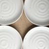 imageEarth ampamp Clay Ion 12Piece Dinnerware Set Stoneware BlueWhite