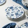 imageStone Lain Fiore 24Piece Dinnerware Set New Bone China BlueBlue