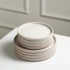 imageStone Lain Haven 4Piece Salad Plate Set Stoneware Beige