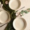 image:imageStone Lain Comet 12Piece Dinnerware Set Stoneware Plates and Bowls Set Dishwasher and Microwave Safe Dish Set for 4 CreamCream