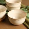image:imageStone Lain Comet 12Piece Dinnerware Set Stoneware Plates and Bowls Set Dishwasher and Microwave Safe Dish Set for 4 CreamCream