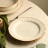image:imageStone Lain Comet 12Piece Dinnerware Set Stoneware Plates and Bowls Set Dishwasher and Microwave Safe Dish Set for 4 CreamCream