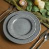 image:imageStone Lain Comet 12Piece Dinnerware Set Stoneware Plates and Bowls Set Dishwasher and Microwave Safe Dish Set for 4 CreamGray