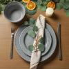 image:imageStone Lain Comet 12Piece Dinnerware Set Stoneware Plates and Bowls Set Dishwasher and Microwave Safe Dish Set for 4 CreamGray