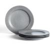 image:imageStone Lain Comet 12Piece Dinnerware Set Stoneware Plates and Bowls Set Dishwasher and Microwave Safe Dish Set for 4 CreamGray