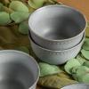 image:imageStone Lain Comet 12Piece Dinnerware Set Stoneware Plates and Bowls Set Dishwasher and Microwave Safe Dish Set for 4 CreamGray