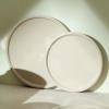 image:imageStone Lain Eden 8Piece Dinner Plate Set Stoneware Charcoal GreyBeige