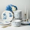 image:imageStone Lain Fiore 8Piece Dinner Plate Set New Bone China Blue
