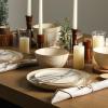 image:imageStone Lain Infinity 12Piece Dinnerware Set Stoneware Plates and Bowls Set Dishwasher and Microwave Safe Dish Set for 4 GreenBeige
