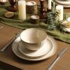 image:imageStone Lain Infinity 12Piece Dinnerware Set Stoneware Plates and Bowls Set Dishwasher and Microwave Safe Dish Set for 4 GreenBeige