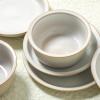 image:imageStone Lain Slate 12Piece Dinnerware Set Stoneware Plates and Bowls Set Dishwasher and Microwave Safe Dish Set for 4 BlackWhite