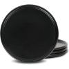 image:imageStone Lain Eden 8Piece Dinner Plate Set Stoneware Charcoal GreyBlack