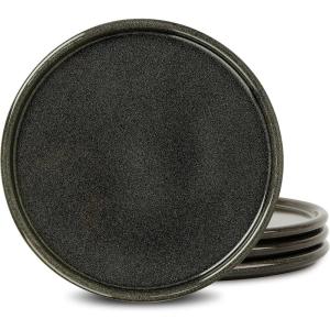 image:imageStone Lain Eden 8Piece Dinner Plate Set Stoneware Charcoal GreyCharcoal Grey