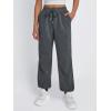 imageTrendy Queen Sweatpants Women Winter Fleece Lined Clothes Jogger Pants with Pockets Fall Fashion OutfitsBlack Grey