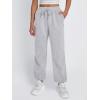 imageTrendy Queen Sweatpants Women Winter Fleece Lined Clothes Jogger Pants with Pockets Fall Fashion OutfitsGrey