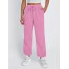 imageTrendy Queen Sweatpants Women Winter Fleece Lined Clothes Jogger Pants with Pockets Fall Fashion OutfitsPink