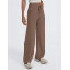 imageTrendy Queen Wide Leg Pants Woman Casual Yoga Pants Baggy Lounge Sweatpants Preppy Y2k Clothes Fall Fashion 2024Brown