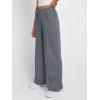 imageTrendy Queen Wide Leg Sweatpants Women Fashion High Waisted Baggy Flared Pants Athletic Joggers with Pockets 2025Deepgrey
