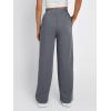 imageTrendy Queen Wide Leg Sweatpants Women Fashion High Waisted Baggy Flared Pants Athletic Joggers with Pockets 2025Deepgrey