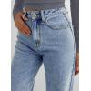 imageTrendy Queen Womens Baggy Jeans Wide Leg Denim Pants Boyfriend Loose Streetwear Trousers Fall Fashion y2k Outfits 2025Lightblue