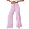 imageTrendy Queen Wide Leg Pants Woman Casual Yoga Pants Baggy Lounge Sweatpants Preppy Y2k Clothes Fall Fashion 2024Pink