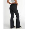 imageTrendy Queen Women Flare Yoga Pants Y2k Leggings High Waisted Workout Pant Fall Fashion 2025Black