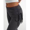 imageTrendy Queen Women Flare Yoga Pants Y2k Leggings High Waisted Workout Pant Fall Fashion 2025Charcoal