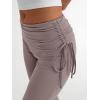 imageTrendy Queen Women Flare Yoga Pants Y2k Leggings High Waisted Workout Pant Fall Fashion 2025Coffeegrey