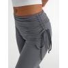 imageTrendy Queen Women Flare Yoga Pants Y2k Leggings High Waisted Workout Pant Fall Fashion 2025Darkgray
