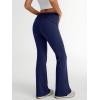 imageTrendy Queen Women Flare Yoga Pants Y2k Leggings High Waisted Workout Pant Fall Fashion 2025Navy
