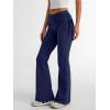 imageTrendy Queen Women Flare Yoga Pants Y2k Leggings High Waisted Workout Pant Fall Fashion 2025Navy