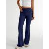 imageTrendy Queen Women Flare Yoga Pants Y2k Leggings High Waisted Workout Pant Fall Fashion 2025Navy