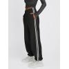 imageTrendy Queen Womens High Waisted Drawstring Sweatpants Casual Baggy Joggers Pants with PocketsBlack