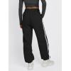 imageTrendy Queen Womens High Waisted Drawstring Sweatpants Casual Baggy Joggers Pants with PocketsBlack