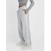 imageTrendy Queen Womens High Waisted Drawstring Sweatpants Casual Baggy Joggers Pants with PocketsGrey