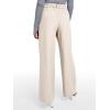 imageTrendy Queen Womens Wide Leg Dress Pants High Waisted Slacks Dressy Work Trousers with PocketsApricot