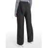 imageTrendy Queen Womens Wide Leg Dress Pants High Waisted Slacks Dressy Work Trousers with PocketsBlack