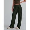 imageTrendy Queen Womens Wide Leg Pants Sweatpants Comfy Lounge Fit Loose Flowy Pants Fall Fashion Clothes Outfits 2025Armygreen
