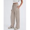 imageTrendy Queen Womens Wide Leg Pants Sweatpants Comfy Lounge Fit Loose Flowy Pants Fall Fashion Clothes Outfits 2025Khaki