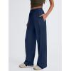 imageTrendy Queen Womens Wide Leg Pants Sweatpants Comfy Lounge Fit Loose Flowy Pants Fall Fashion Clothes Outfits 2025Navy