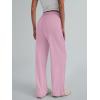 imageTrendy Queen Womens Wide Leg Pants Sweatpants Comfy Lounge Fit Loose Flowy Pants Fall Fashion Clothes Outfits 2025Pink
