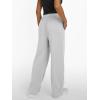imageTrendy Queen Womens Wide Leg Sweatpants Baggy Lounge Pants with Pockets High Waisted Track Drawstring JoggersGray
