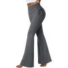imageTrendy Queen Women Flare Yoga Pants Y2k Leggings High Waisted Workout Pant Fall Fashion 2025Darkgray