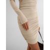 imageTrendy Queen Womens Dresses Casual Fall Bodycon Mini Dress Long Sleeve Fall Outfits Dating Y2k Clothes Fashion 2025Apricot