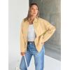 imageTrendy Queen Womens Leather Jackets Oversized Faux Motorcycle Plus Size Moto Biker Coat Fall Outfits Fashion Clothes 2025Khaki