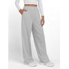 imageTrendy Queen Womens Wide Leg Sweatpants Baggy Y2K High Waisted Joggers Fall Fashion Clothes with Pockets 2025Grey